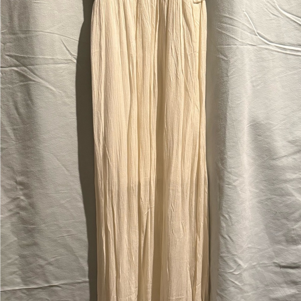 Chic‎ Cream and Black Embroidered Maxi Dress - Picture 4 of 7